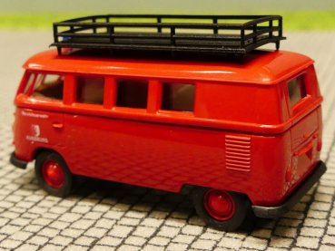 1/87 Brekina # 0817 VW T1 b Bus Feuerwehr Augsburg Sondermodell Reinhardt