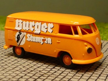 1/87 Brekina # 1085 VW T1 b K Burger Stumpen Sondermodell Reinhardt