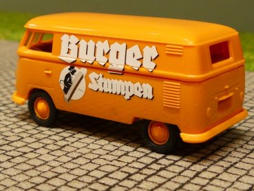 1/87 Brekina # 1085 VW T1 b K Burger Stumpen Sondermodell Reinhardt