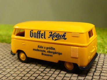 1/87 Brekina # 1104 VW T1 b K Gaffel Kölsch Sondermodell Reinhardt