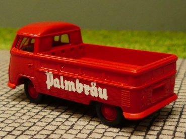 1/87 Brekina # 1090 VW T1 b Pritsche Palmbräu Sondermodell Reinhardt