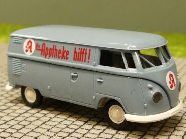 1/87 Brekina # 1147 VW T1 b K Apotheke hilft Sondermodell Reinhardt