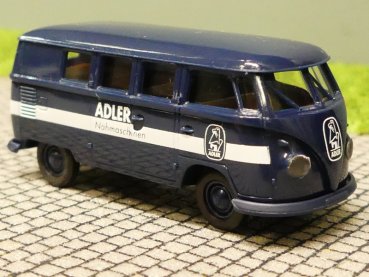 1/87 Brekina # 1202 VW T1 b Bus Adler Nähmaschinen Sondermodell Reinhardt