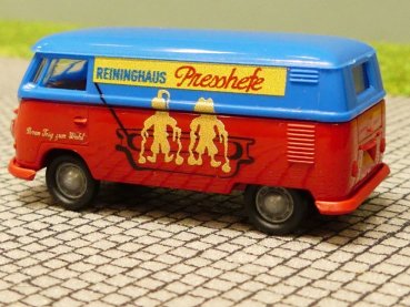 1/87 Brekina # 1809 VW T1 b Reininghaus Presshefe A Sondermodell Reinhardt