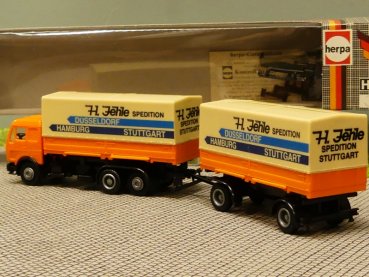 1/87 Herpa MB NG Jehle Spedition HH S Wechselpritsche HZ #397