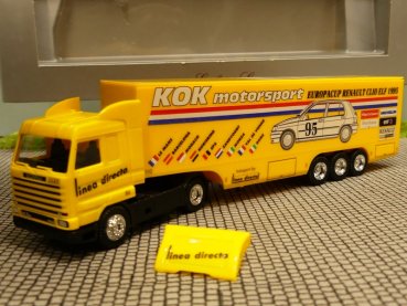 1/87 Herpa Scania 143 KOK Europacup Clio Koffer SZ