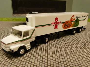 1/87 Herpa Albedo Scania Hauber 143 eismann Kühlkoffer SZ