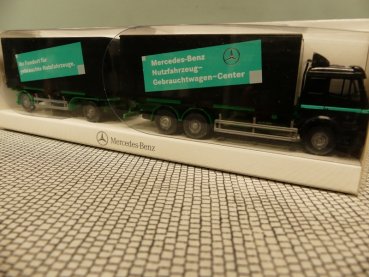 1/87 Wiking MB SK MB Nutzfahrzeuge Wechselkoffer Hängerzug