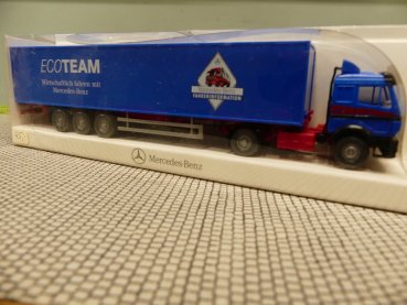 1/87 Wiking MB SK MB Ecoteam Koffer Sattelzug