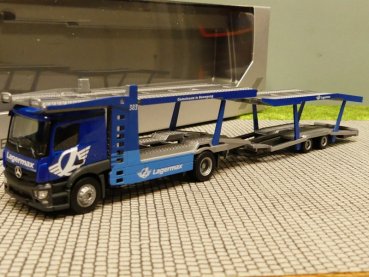 1/87 Herpa MB Actros Classic Space Lagermax Autotransporter 936057