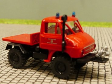 1/87 Brekina Unimog 411 Feuerwehr Bosch 39023