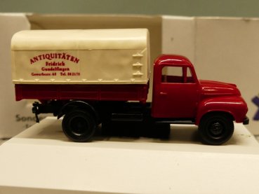 1/87 Brekina Borgward 1500 Antiquitäten Friedrich Sondermodell Reinhardt