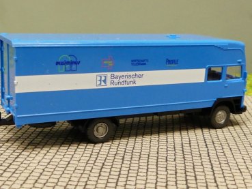 1/87 Wiking MB Bayerischer Rundfunk Möbelkoffer