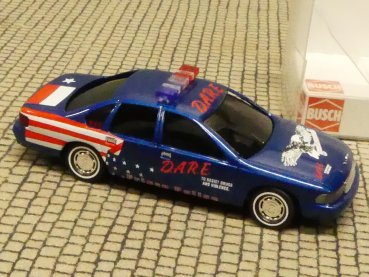 1/87 Busch Chevrolet Caprice Police DARE Frisco USA 47623