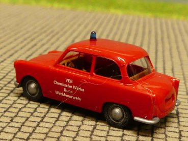 1/87 Brekina Trabant P50 Buna Feuerwehr 92758