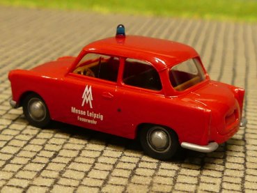 1/87 Brekina Trabant P50 Messe Leipzig Feuerwehr SONDERPREIS