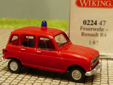 1/87 Wiking Renault R4 Feuerwehr 0224 47