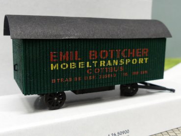 1/87 Busch Möbelanhänger grün 59963