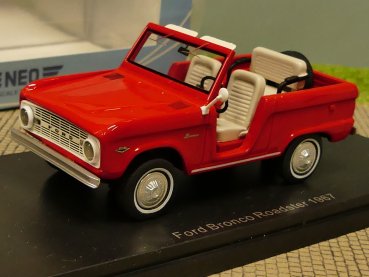 1/43 Neo Ford Bronco Roadster 1967 rot 47210