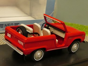 1/43 Neo Ford Bronco Roadster 1967 rot 47210