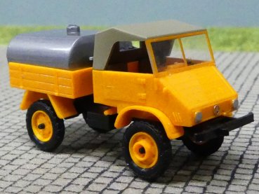 1/87 Epoche Unimog 411 Sprengwagen orange 20414