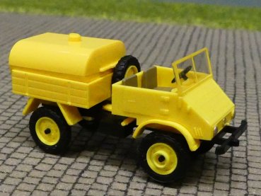 1/87 Epoche Unimog 411 Sprengwagen gelb 204120