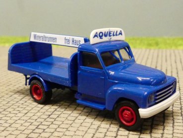 1/87 Brekina Hanomag L 28 Aquella Getränkeaufbau 37127