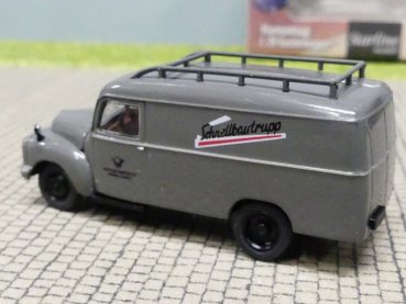 1/87 Brekina Hanomag L28 Deutsche Bundespost Fernmeldedienst Kasten 58151