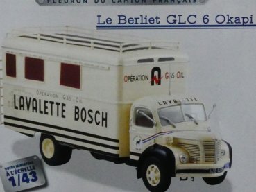 1/43 IXO Berliet GLC 6 Okapi Bosch Berliet Nr. 62