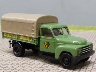 1/87 Brekina Hanomag L 28 Schenker Hannover Plane 37138