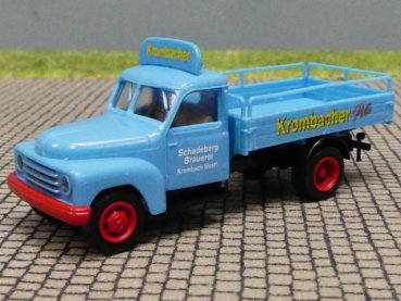 1/87 Brekina Hanomag L 28 Krombacher Bier Pritsche