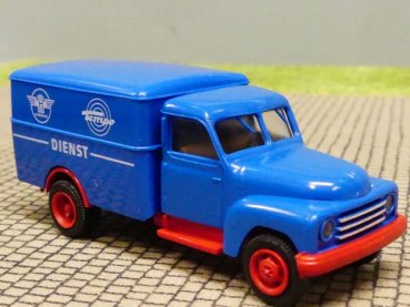 1/87 Brekina Hanomag L 28 Hanomag Tempo Dienst Kasten