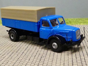 1/87 Brekina Henschel HS 140 blau/schwarz Sondermodell Reinhardt