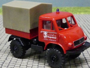 1/87 Brekina Unimog 402 Feuerwehr Eugendorf Österreich