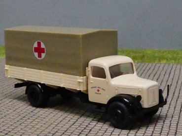 1/87 Brekina Magirus 3500 DRK Pritsche Plane 4109