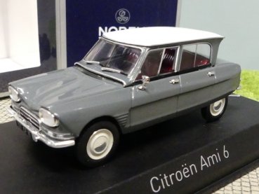 1/43 Norev Citroen Ami 6 1967 dunkel grau 153522