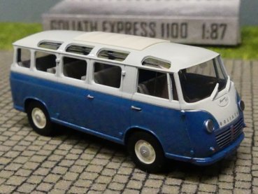 1/87 Busch Goliath Express 1100 Luxusbau blau weiß 94151