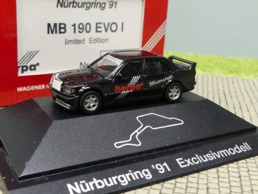 1/87 Herpa MB 190 Evo 1 Nürnburgring 91