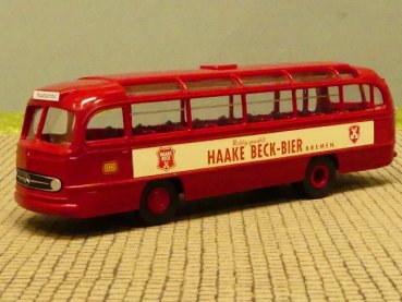 1/87 Brekina MB O 321 Haake Beck Bier Sondermodell Reinhardt