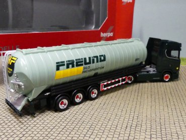 1/87 Herpa Scania CS 20 HD Saugsilo-Sattelzug Spedition Freund 315166