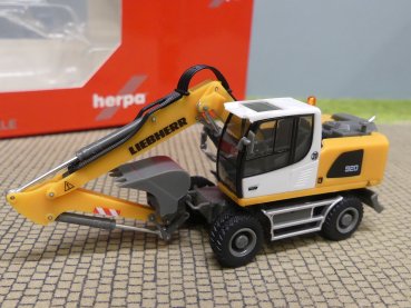 1/87 Herpa Liebherr Mobilbagger A 920 Litronic Liebherr 314442