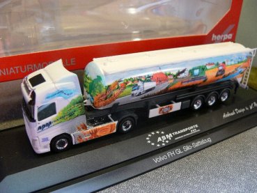 1/87 Herpa Volvo FH Gl. ASM Transporte Silo-SZ PC-Box 121712