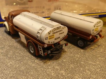 1/87 REE Modeles Willeme Weintank Hängerzug Loubet Transports CB-071