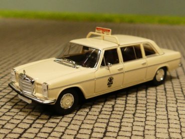 1/87 Brekina MB 220 lang TAXI Nachtbus Rheinbahn Wg 9001 MB /8 # 91342