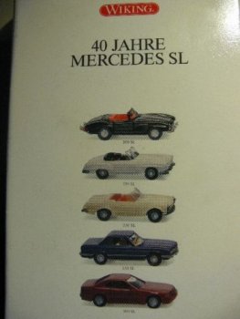 1/87 Wiking 40 Jahre Mercedes SL Set siehe Beschreibung! SONDERPREIS!!