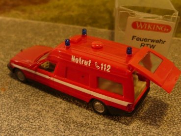 1/87 Wiking MB Feuerwehr RTW Notruf 112  607