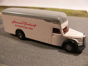 1/87 Brekina MB L 6600 Ackermann-Fruehauf Sondermodell