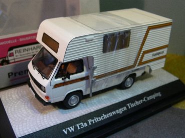 1/43 Premium Classixxs VW T3a Tischer Camping Pritschenwagen 11528