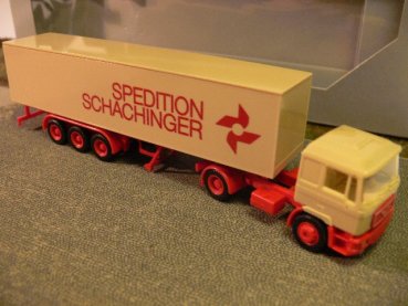 1/87 Herpa MAN F2000 Schachinger Spedition Österreich Koffer-SZ