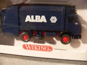 1/87 Wiking MB 1619 Preßmüllwagen ALBA 641 01